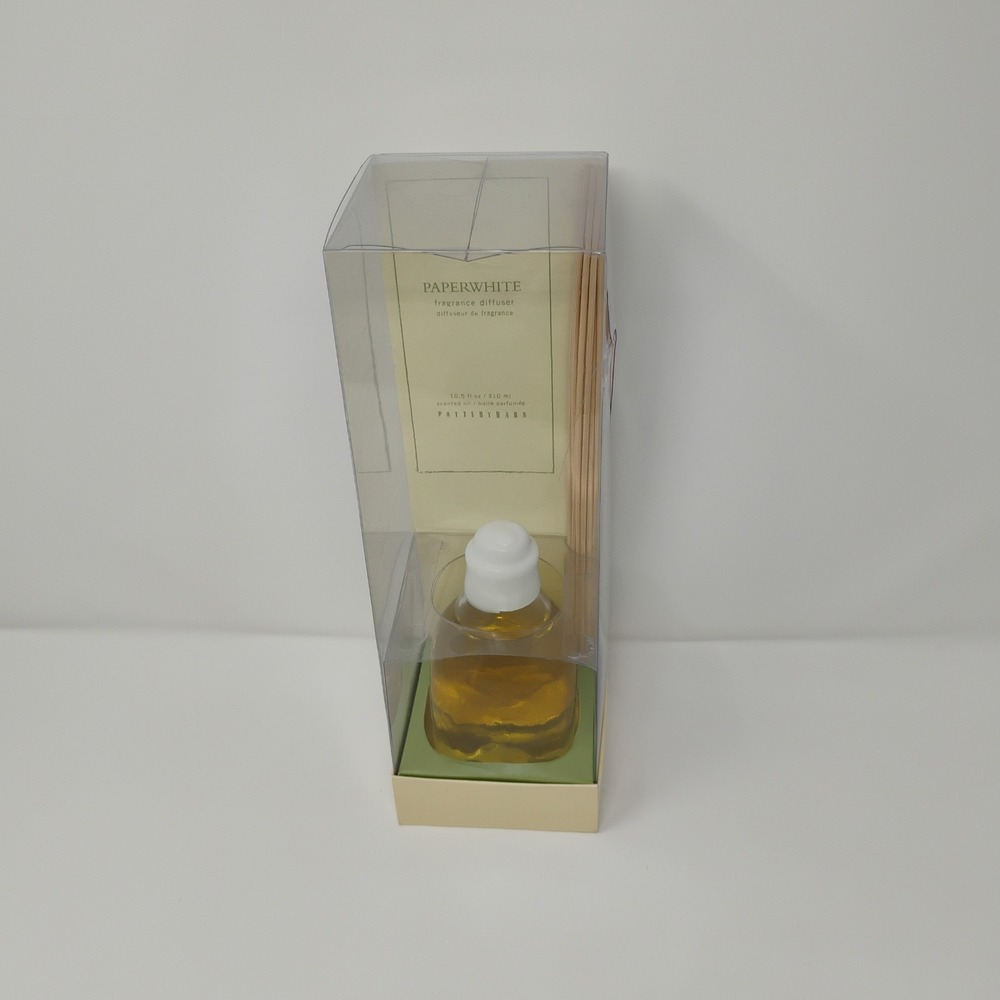 Pottery Barn Paperwhite Reed Diffuser Fragrance LARGE 10.5 oz - New, Box Damage